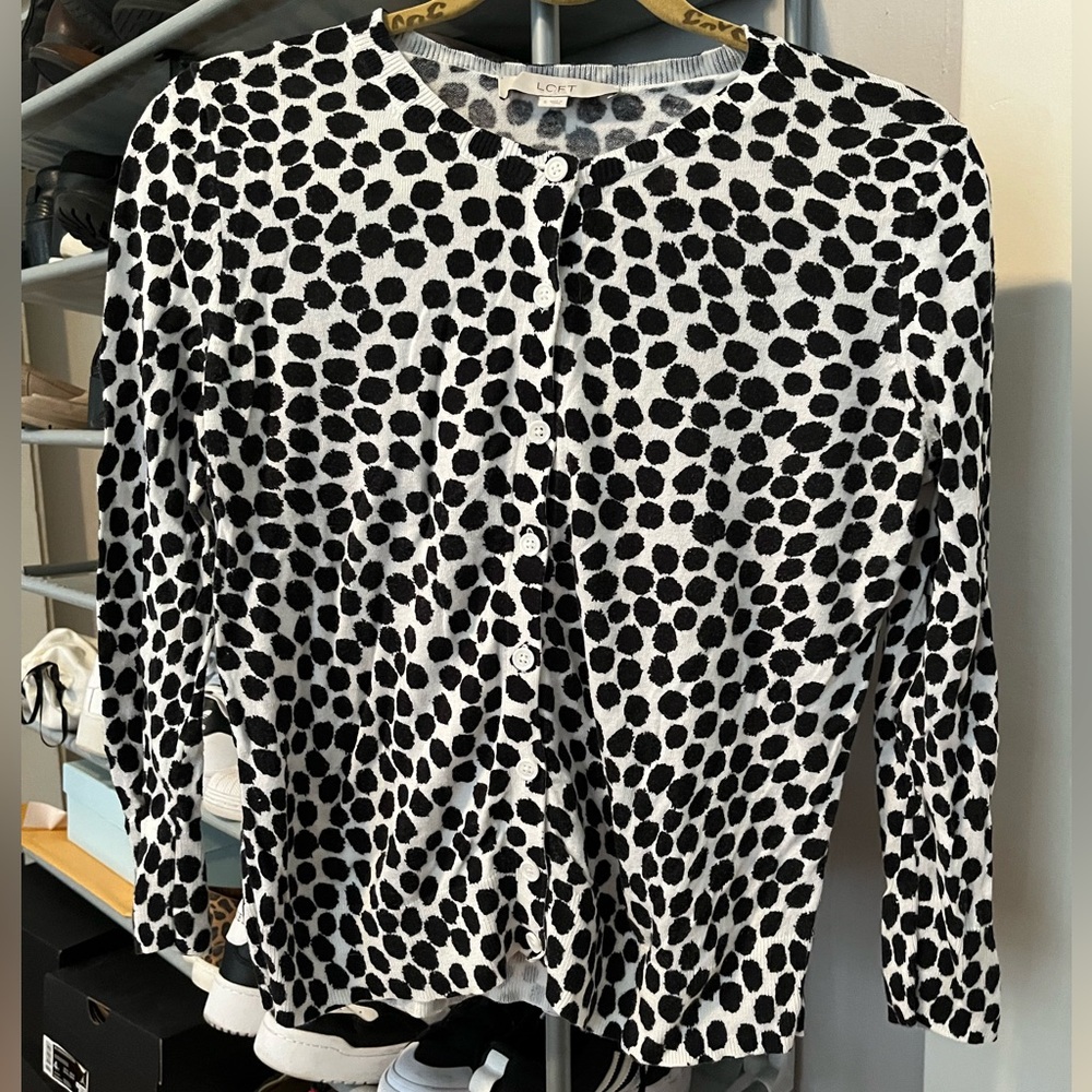 Fitted cardigan. Like new